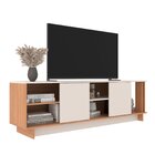 Rack Para Tv Até 60 Polegadas Los Angeles Freijó/off White