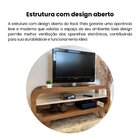 Rack Para Tv Até 60 Polegadas Mdf 133,5cm Usinado Em Theo Cin