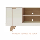 Rack Para Tv Até 60 Polegadas Nature Com 2 Gavetas E Uma 1  P