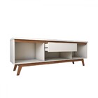 Rack Para Tv Até 60 Polegadas Navy 2 Portas 1 Gaveta Off Whit