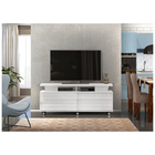 Rack Para Tv Até 60 Polegadas Sem Espelho Abu Dabi Branco Glo