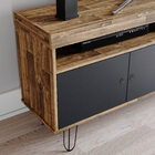 Rack Para Tv Até 60 Polegadas Skank Com 4 Portas E Pés Metáli