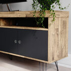 Rack Para Tv Até 60 Polegadas Skank Com 4 Portas E Pés Metáli