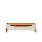 Rack Para Tv Até 60 Polegadas Studio Off White/nature