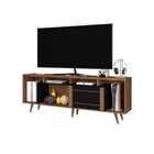 Rack Para Tv Até 60 Poletagas 1 Porta Roma Atualle