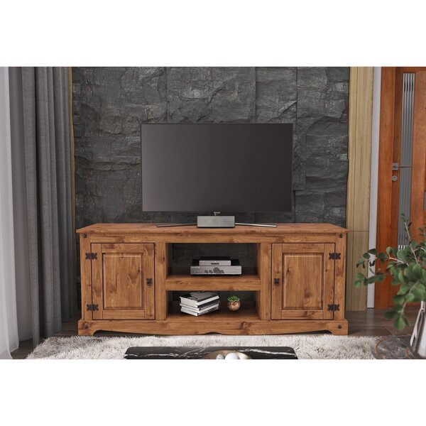 Rack Para Tv Até 63 Polegadas Em Madeira Maciça 2 Portas Madr