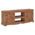 Rack Para Tv Até 63 Polegadas Em Madeira Maciça 2 Portas Madr