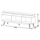 Rack Para Tv Até 65 Pol. 2 Gavetas 2.2 Classic I04 Branco Ace