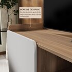 Rack Para Tv Até 65 Polegadas 100% Mdf 150cm Jhon Freijó/bran