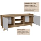 Rack Para Tv Até 65 Polegadas 100% Mdf 150cm Jhon Freijó/bran