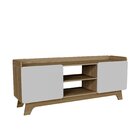 Rack Para Tv Até 65 Polegadas 100% Mdf 150cm Jhon Freijó/bran