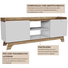 Rack Para Tv Até 65 Polegadas 100% Mdf 150x61cm Jhon