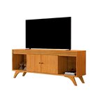 Rack Para Tv Até 65 Polegadas 100% Mdf 2 Portas 160cm Ripado