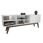 Rack Para Tv Até 65 Polegadas 1 Porta 5 Nichos 160cm Phoenix