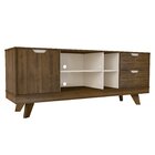 Rack Para Tv Até 65 Polegadas 2 Gavetas 1 Porta 4 Nichos Mich