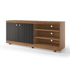 Rack Para Tv Até 65 Polegadas 2 Portas 3 Nichos Floripa Colib