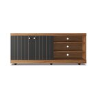 Rack Para Tv Até 65 Polegadas 2 Portas 3 Nichos Floripa Colib