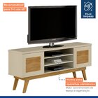 Rack Para Tv Até 65 Polegadas 2 Portas 3 Prateleiras Detroit