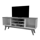 Rack Para Tv Até 65 Polegadas 2 Portas 3 Prateleiras Detroit