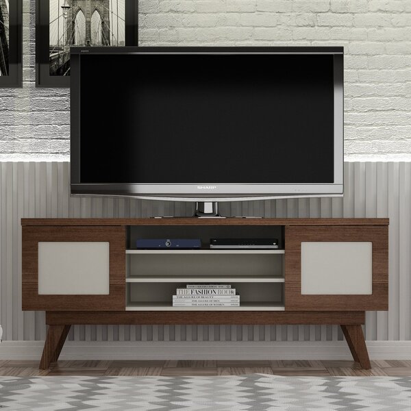 Rack Para Tv Até 65 Polegadas 2 Portas 3 Prateleiras Detroit