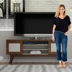 Rack Para Tv Até 65 Polegadas 2 Portas 3 Prateleiras Detroit