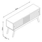 Rack Para Tv Até 65 Polegadas 2 Portas Fizz 1.5 Madetec