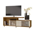 Rack Para Tv Até 65 Polegadas 2 Portas Frizz Madetec Naturale