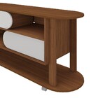 Rack Para Tv Até 65 Polegadas Ciclo 2 Portas Cedro/off White