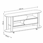 Rack Para Tv Até 65 Polegadas Ciclo 2 Portas Cedro/off White