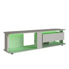 Rack Para Tv Até 65 Polegadas Com 1 Gaveta E Iluminação Em Le