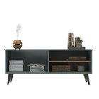 Rack Para Tv Até 65 Polegadas Com 2 Portas 123 Cm Catar Cinza