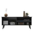 Rack Para Tv Até 65 Polegadas Com 2 Portas 123 Cm Catar Grafi