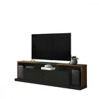 Rack Para Tv Até 65 Polegadas Com Tampo De Vidro Boston Belaf