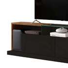 Rack Para Tv Até 65 Polegadas Com Tampo De Vidro Boston Belaf