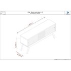 Rack Para Tv Até 65 Polegadas Frizz 1.5  Fendi/naturale