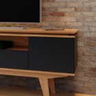 Rack Para Tv Até 65 Polegadas Iris 2 Portas 1 Gaveta Camaru/p