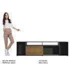 Rack Para Tv Até 65 Polegadas Madesa Cancun - Preto/rustic