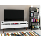 Rack Para Tv Até 65 Polegadas Madesa Londres E Estante Escada