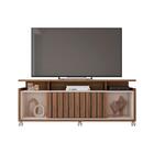 Rack Para Tv Até 65 Polegadas Oasis 1 Porta Com Ripado Noguei