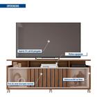 Rack Para Tv Até 65 Polegadas Oasis 1 Porta Com Ripado Noguei