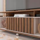 Rack Para Tv Até 65 Polegadas Oasis 1 Porta Com Ripado Noguei