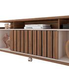 Rack Para Tv Até 65 Polegadas Oasis 1 Porta Com Ripado Noguei