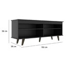 Rack Para Tv Ate 65 Polegadas Pes Quadrados Retro Atlanta  Pr