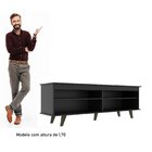 Rack Para Tv Ate 65 Polegadas Pes Quadrados Retro Atlanta  Pr