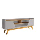 Rack Para Tv Até 65 Polegadas Turim 2 Portas 1 Prateleira  Of