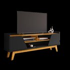 Rack Para Tv Até 65 Polegadas Turim 2 Portas 1 Prateleira  Pr