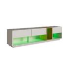 Rack Para Tv Até 65 Polegadas Violet Com Led 3 Gv Arenas E Mel