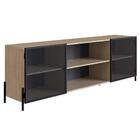 Rack Para Tv Até 70 Pol. 2 Portas Pés Metálicos York Hanover/