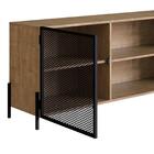 Rack Para Tv Até 70 Pol. 2 Portas Pés Metálicos York Vermont/