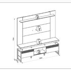 Rack Para Tv Até 70 Polegadas 190cmx180cm E Painel Extensível